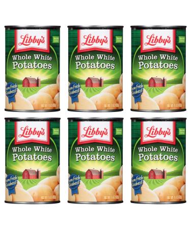 Libby's Whole White Potatoes 15oz Cans (Pack of 6)