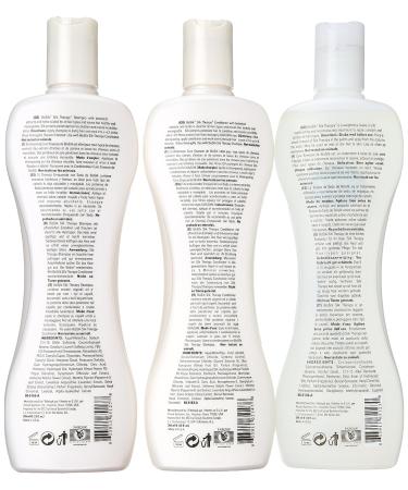 Biosilk 3 Piece Silk Therapy Kit - Shampoo, Conditioner, Serum | Haircare Set - Buy Online on SooperMarket.com