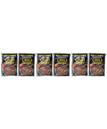 Williams Original Chili Seasoning (Pack of 6)