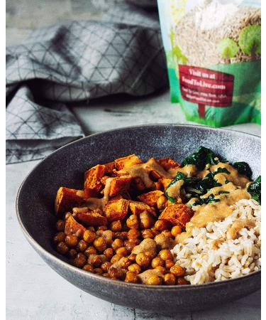 Organic Long Grain Brown Rice - 8 lbs | Whole Grain Raw Unpolished Kosher Vegan | Nutty Flavor & Chewy Texture | High Dietary Fiber | Ideal for Salads & Pilafs - Buy Online on SooperMarket.com