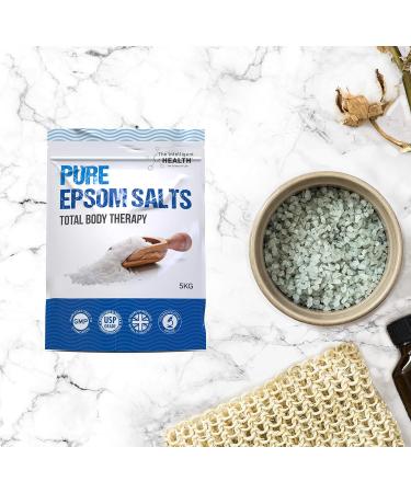 Pure Epsom Salts 5 kg | Magnesium Sulphate Bath Salt - Pack of 1 - Buy Online on SooperMarket.com
