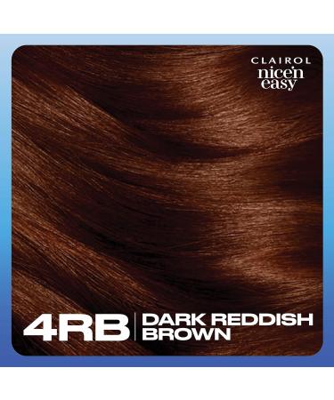 Clairol Nice'n Easy Cr me 4RB Dark Reddish Brown Permanent Hair Dye - Oil Infused Formula - Buy Online on SooperMarket.com
