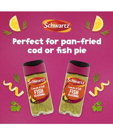 Schwartz Fish Seasoning 55g - Enhance Your Seafood Dishes with this Premium Blend - Buy Online on SooperMarket.com