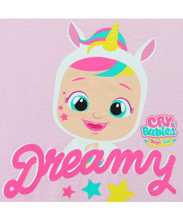 Cry Babies Magic Tears Dreamy Doll Girls T-Shirt | Official Merchandise | Ages 3-4 Years | Comfy Cotton Kids Clothing - Buy Online on SooperMarket.com