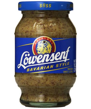 Lowensenf Bavarian Sweet Mustard Jar 10.05 Ounce