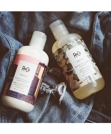 R+Co Dallas Biotin Thickening Shampoo 8oz (Pack of 2) - Vegan & Cruelty-Free | Thickens, Nourishes, and Strengthens Hair - Buy Online on SooperMarket.com