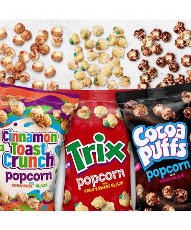 Trix Popcorn Snack with Fruity Sweet Glaze - 7 oz Snack Bag - Buy Online on SooperMarket.com