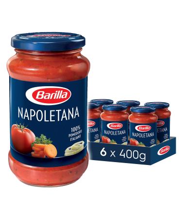 Barilla Pasta Sauce Napoletana pack of 6 (6 x 400g) 400 g (pack of 6) Napoletana