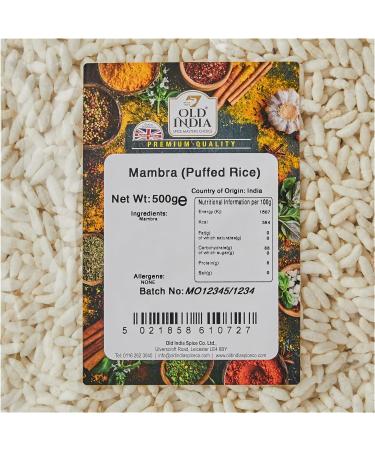 Old India Mambra 500g - Premium Puffed Rice for Traditional Snacks - Buy Online on SooperMarket.com