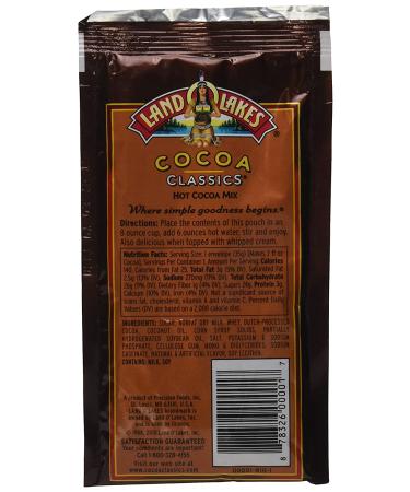 Land O Lakes  Cocoa Mix Classic Chocolate Supreme  1.25-Ounce (12 Pack) Chocolate Supreme 1.25 Ounce (Pack of 12) - Buy Online on SooperMarket.com