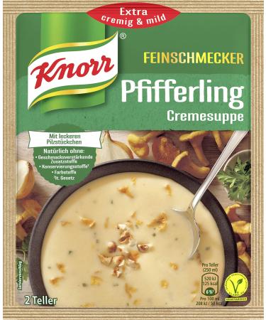 Knorr Gourmet Chanterelle Cream Soup 18-pack (18 x 500 ml) Chanterelle 1 piece (18-pack)