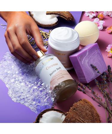 Best Friend Spa Gift Set - Long Distance Friendship Gifts for Women | BFF Birthday & Fathers Day Presents | Wine Tumbler, Bath Bomb, Bubble Bath, and More - Buy Online on SooperMarket.com