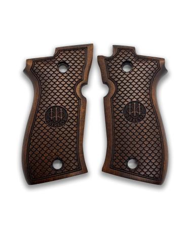 ZIB GRIPS for Beretta F 81 Grips Pistol Grip Handmade from Walnut Wood Grips Ars.012