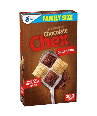 Chex Breakfast Cereal, Chocolate, Gluten Free, 20.3 oz 1.26 Pound (Pack of 1)