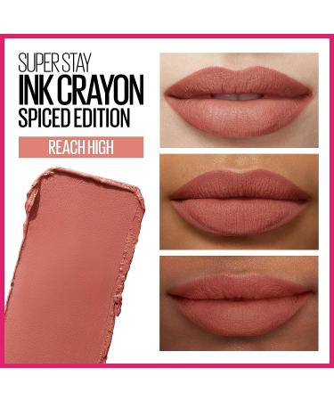 Maybelline Super Stay Ink Crayon Lipstick - Rosey Mauve, Longwear Up To 8Hrs | Precision Tip Matte Lip Crayon - Buy Online on SooperMarket.com