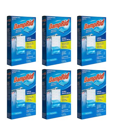 DampRid Fragance Free Hanging Moisture Absorber 14 ounce (Pack of 6)