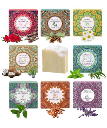 AnatoliaDaphne All Natural Soap: Luxurious Handmade Bath & Body Soap Bars for Women & Men - Body Soap Bars Mens Bar Soap - Indulge in Gentle & Nourishing Bath Soap