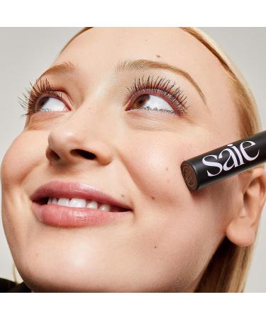 Saie Mascara 101 - Lengthening & Volumizing Brown Mascara - Strengthening Formula (0.31 oz) - Buy Online on SooperMarket.com