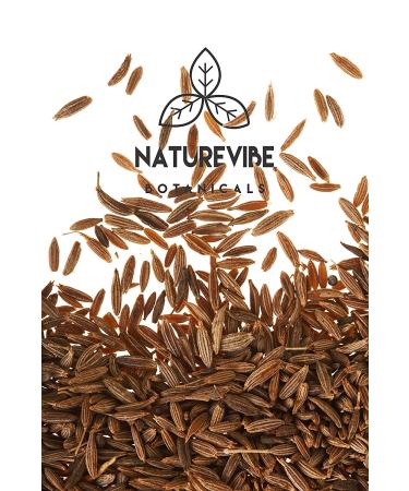 Naturevibe Botanicals Organic Whole Cumin Seeds 1lb - Gluten-Free & Non-GMO | Raw Cuminum cyminum L. for Flavor | 1 Pound Pack - Buy Online on SooperMarket.com
