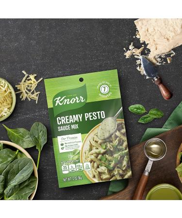Knorr Creamy Pesto Sauce Mix - 24 Count, 1.2 oz Packs - Buy Online on SooperMarket.com