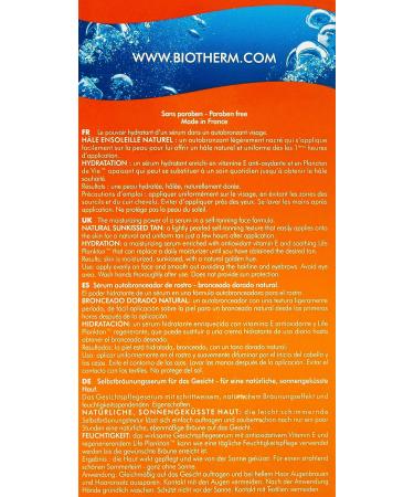 Biotherm Aqua-Gelee Autobronzante Face Self-Tanning Serum 1.69 oz - Natural Sun-Kissed Glow - Buy Online on SooperMarket.com