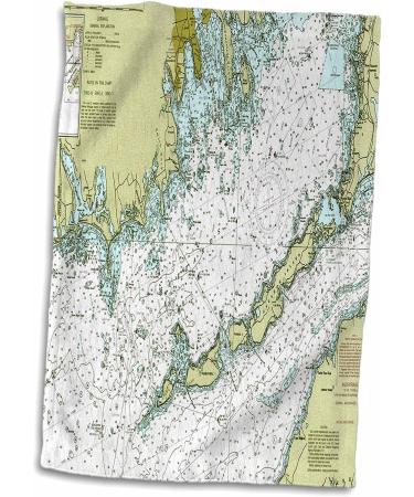 Buzzards Bay Massachusetts 3D Rose Print Towel - 15 x 22 - Multicolor - Buy Online on SooperMarket.com
