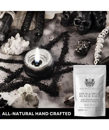 Black Salt for Protection Rituals - 2 oz Bag | Wiccan & Witchcraft Supplies - Buy Online on SooperMarket.com