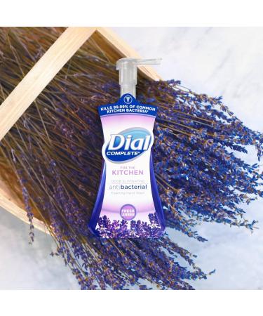 Dial Complete Antibacterial Foaming Kitchen Hand Soap - Fresh Lavender 7.5 oz | Buy Online for International Shipping - Buy Online on SooperMarket.com