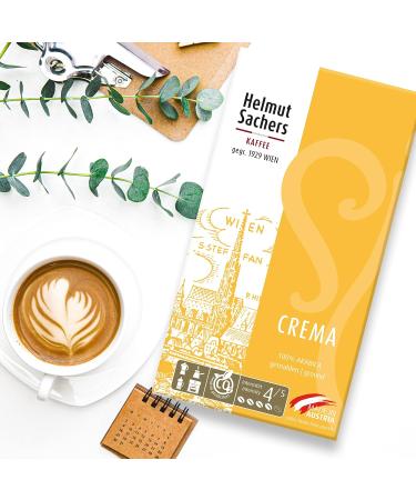 Helmut Sachers Coffee - 100% Arabica Ground Crema Intensity 4/5 500g Pack - Premium International Shipping - Buy Online on SooperMarket.com