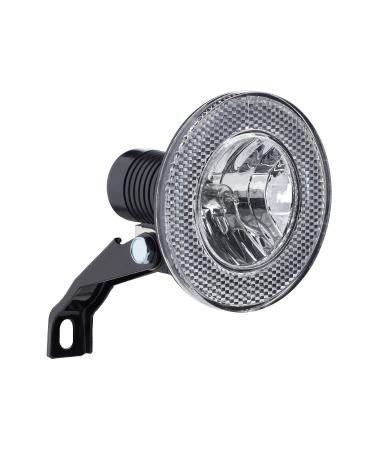 B chel Road -Lite I Bicycle light at the front with switch and cable I Dynamo operation possible I StVZO approval I 10 LUX I including bracket - bicycle lamp front bicycle headlights