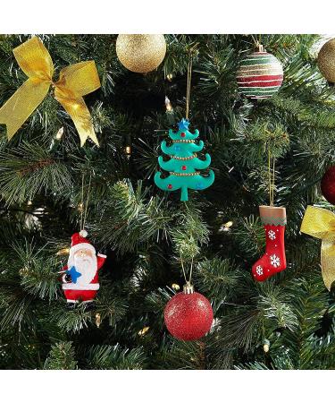 Kid-Friendly DIY Ceramics: Paint Your Own Christmas Ornaments Set | 26 Pieces - Buy Online on SooperMarket.com