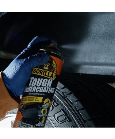 Gorilla Tough Undercoating Black - 16 oz Aerosol Spray Can - Buy Online on SooperMarket.com