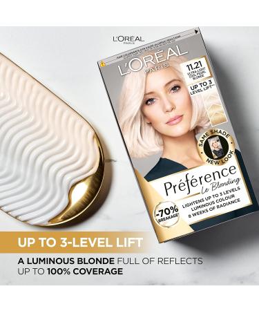 L'Oreal Paris Preference 11.21 Moscow Hair Dye - Long Lasting Permanent Colour (Pack of 1) - Buy Online on SooperMarket.com
