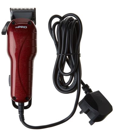 Andis US Pro High Speed Adjustable Blade Clipper Red