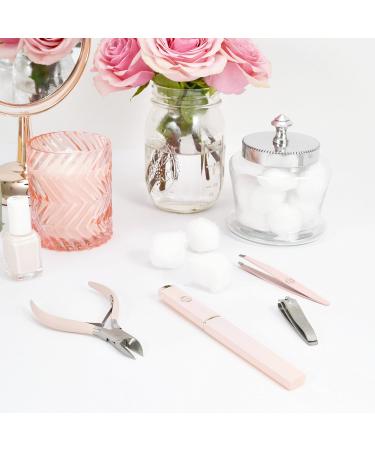 Malva Belle Ingrown Toe Nail Clippers for Thick Nails - Double Spring Tool with Safety Tip Cover - Comfort Grip Handles - Pink - Buy Online on SooperMarket.com