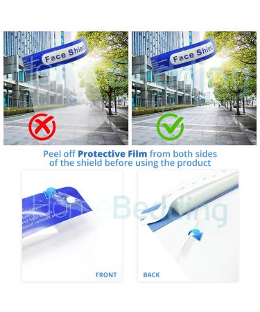 Intimates General Use Protective Face Shield Multi Family Pack Face Visor Shields (5x Shields Family Design 1) - Buy Online on SooperMarket.com
