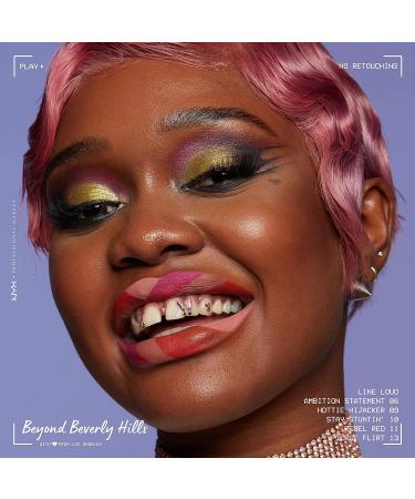 NYX PROFESSIONAL MAKEUP Line Loud Lip Liner - Fierce Flirt - Longwear, Pigmented Lip Pencil - Buy Online on SooperMarket.com