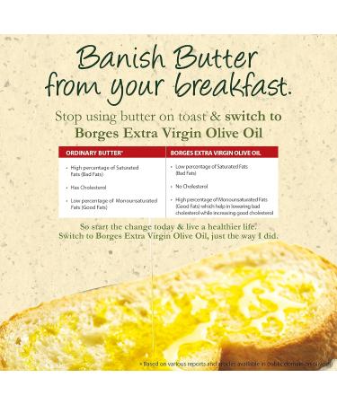 Borges Extra Virgin Olive Oil 1000Ml - Buy Online on SooperMarket.com