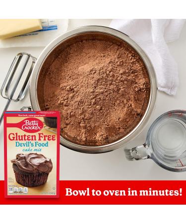 Betty Crocker Gluten Free Devil's Food Cake Mix 425 Gram Box - Buy Online on SooperMarket.com