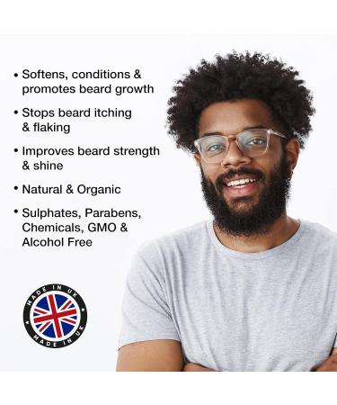 Beard Club Island Hopper Beard Balm - Mango & Vanilla Scent - Premium Organic Conditioner for Men - Shapes, Softens, and Prevents Itching - Natural Beard Wax - Buy Online on SooperMarket.com