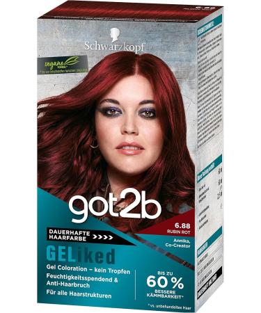 Buy GOT2B GELiked Ruby Red Hair Gel (Pack of 3) - Level 3 Hold 143 ml Each | International Shipping Available - Buy Online on SooperMarket.com