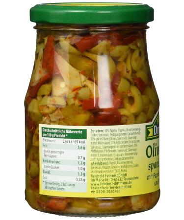 Feinkost Dittmann Spanish-Style Olive Salad - 280g Glass Jar | Premium International Shipping - Buy Online on SooperMarket.com