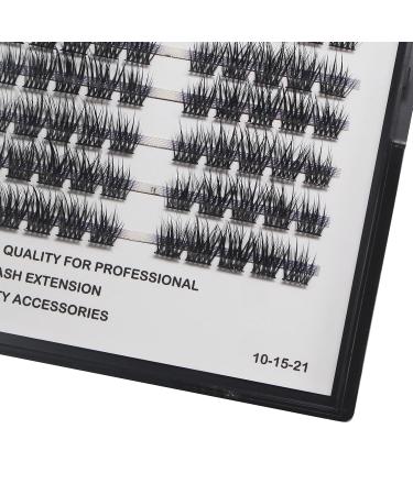 Buy Bodermincer WF03YHK-3 100pcs Professional Makeup Individual Cluster Eyelashes - Perfect for Eyelash Extensions | 10MM Grafting Fake False Lashes - Buy Online on SooperMarket.com