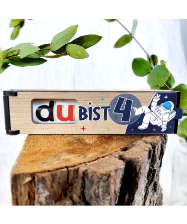 Gift boy 4 years - chocolate bar gift box incl. Duplo astronaut - gift 4 years young young 4 years of gift ideas gift for 4 year old boys 4 year young birthday 4 years boy 04 astronaut