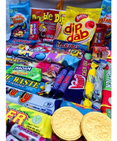 Fathers Day Special Dad Pick N Mix Ultimate Retro Sweet Box Candy Hamper Birthday Gift Present nostalgia 70s 80s Sweets And Chocolates Box - Buy Online on SooperMarket.com
