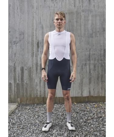 Buy POC Men's Pure Bib Shorts VPDS L in Turmaline Navy | Premium Cycling Shorts for Comfort & Performance | Shop Internationally - Buy Online on SooperMarket.com