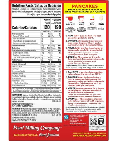 Aunt Jemima Pearl Milling Company Original Mix 2 lb - Buy Online Now - Buy Online on SooperMarket.com