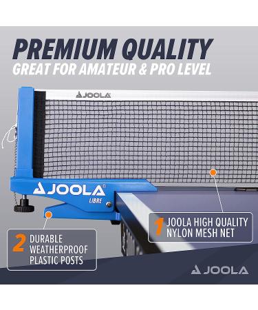 Joola Libre Outdoor Table Tennis Net Set for Leisure Sports Clamping Technology Height Adjustable with Locking Screw Single - Buy Online on SooperMarket.com