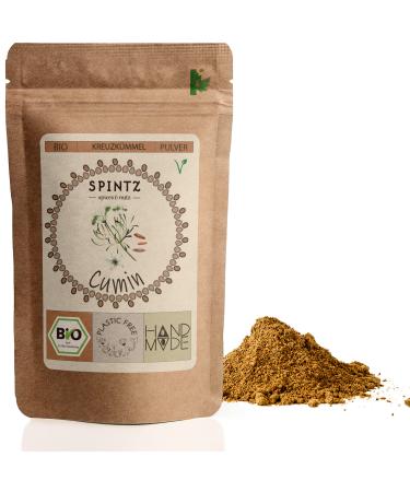 Spintz Bio Cumin ground 500g |Plastic -free packaged |Couple ground in organic quality |Ground cumin gently ground ideal for cooking |Vegan & gluten -free 500 gr