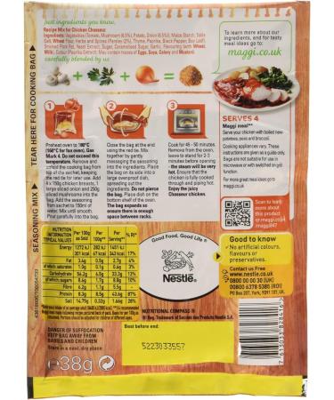 MAGGI So Juicy Chicken Chasseur Seasoning Mix 38g Onion - Pack of 1 - Buy Online on SooperMarket.com